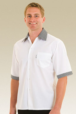 Picture of Chef Works - SCCS - Check Contrast Cook Shirt