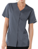 Picture of CHEROKEE-CH-4770-Cherokee Workwear Women's Short Sleeve Snap Scrub Top