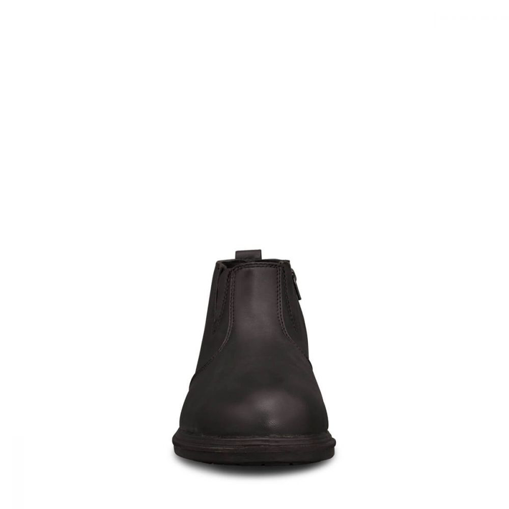 oliver zip side ankle boot