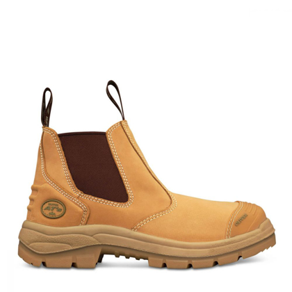 Uniform Australia Oliver Boots 55 322 WHEAT ELASTIC SIDED BOOT School Uniforms Scrubs Corporate Workwear More