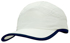 Picture of Headwear Stockist-4094-Microfibre Sports Cap with Trim on Edge of Crown & Peak