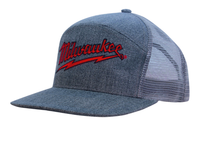Picture of Headwear Stockist-4155-Premium American Twill A Frame Cap with Mesh Back