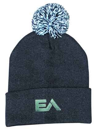 Picture of Headwear Stockist-4256-Acrylic Beanie with Pom Pom