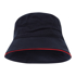 Picture of LW Reid-T4900B-Sturt Cotton Bucket Hat with Trim