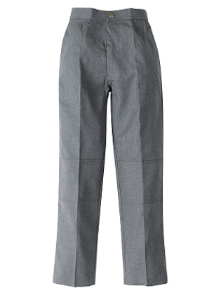 School Uniform Essentials, Boy's Elastic School Trouser GREY