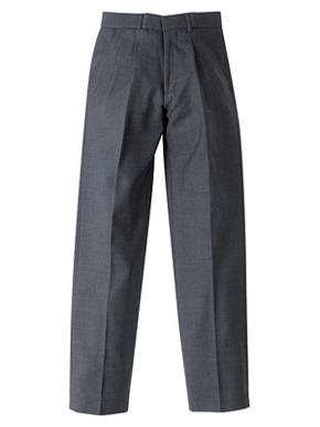 Picture of Midford Uniforms-PAN7700-MENS PLEATED SCHOOL PANTS(T580M)