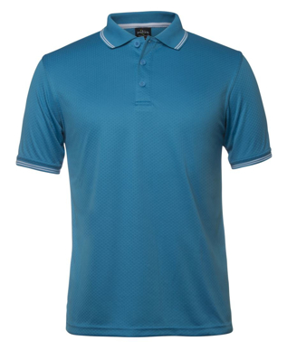 Picture of JBs Wear-7JCP-PODIUM JACQUARD CONTRAST POLO