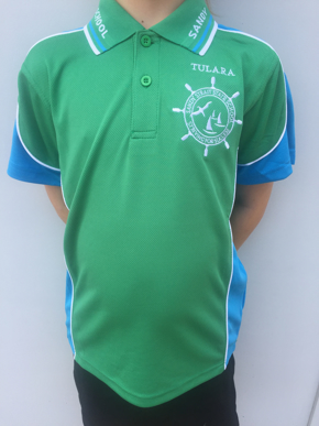 Picture of Sandy Strait School Blue Sports Polo