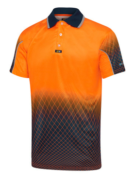 Picture of Visitec-V1009-Airwear Firewire Polo Short Sleeve