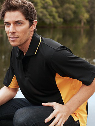 Picture of Bocini-CP0528-Men’s Breezeway Panel Polo