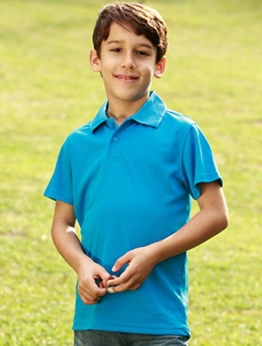 Picture of Bocini-CP0755-Kids Basic Polo