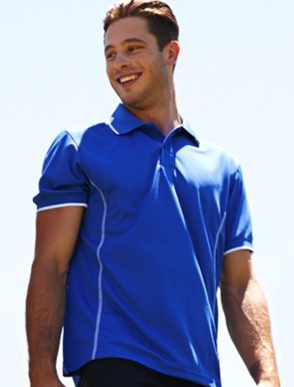 Picture of Bocini-CP0910-Stitch Feature Essentials-Men’s Short Sleeve Polo