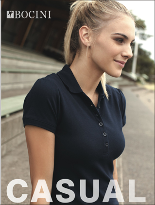 Picture of Bocini-CP0915-Ladies Fashion Polo