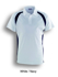 Picture of Bocini-CP0929-Team Essential-Ladies Short Sleeve Contrast Panel Polo