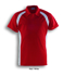 Picture of Bocini-CP0929-Team Essential-Ladies Short Sleeve Contrast Panel Polo