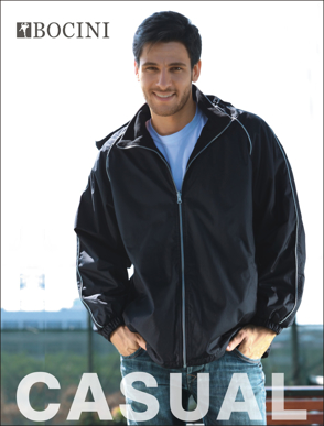 Picture of Bocini-CJ0333-Unisex Adults Reversible Jacket