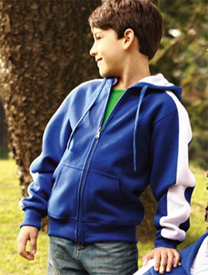 Picture of Bocini-CJ1222-Kids Contrast Fleece