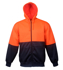 Picture of Bocini-SJ1104-Unisex Adults Hi-Vis Full Zip Hoodie