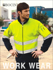 Picture of Bocini-SJ1239-Unisex Adults Hi-Vis Full Zip Polar Fleece With reflective tape