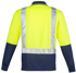 Picture of Syzmik - ZH234 - Mens Hi Vis Spliced Polo - Long Sleeve Shoulder Taped