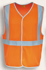 Picture of Bocini-SJ0323-Unisex Adults Hi-Vis Vest With Crossing Tape