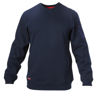 Picture of Hardyakka-Y19324-BRUSHED FLEECE CREW NECK JUMPER