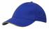 Picture of Headwear Stockist-4210-6PNL Brushed Heavy Cotton cap with sandwich trim