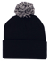 Picture of Headwear Stockist-4256-Acrylic Beanie with Pom Pom