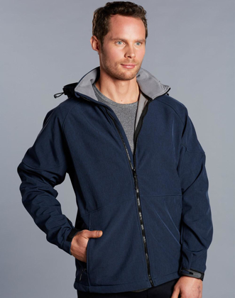 Picture of Winning Spirit-JK33-Aspen Softshell Hood Jacket Men's