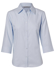 Picture of Winning Spirit - M8113 - Women’s Mini Herringbone 3/4 Sleeve Shirt