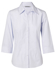 Picture of Winning Spirit - M8360Q - Women’s Mini Check 3/4 Sleeve Shirt