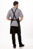 Picture of Chef Works-F35-Cross-back Bib Apron