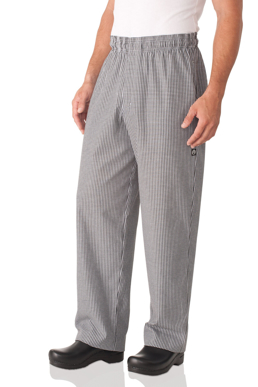 Picture of Chef Works-NBMZ-Essential Baggy Zip-fly Chef Pants
