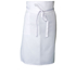 Picture of Chef Works-PCTA-White Tapered Apron W/ Flap