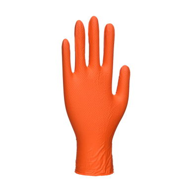 Picture of Prime Mover Workwear-A930-Portwest Orange HD Disposable Gloves