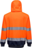 Picture of Prime Mover Workwear-B317-Two-Tone Zip Front Hoodie