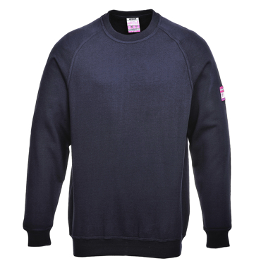 Picture of Prime Mover Workwear-FR12-Flame Resistant Anti-Static Long Sleeve Brushed Fleece