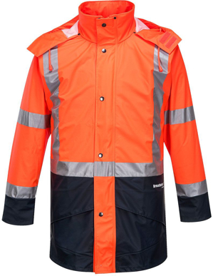 Picture of Prime Mover Workwear-K8104-HUSKI FARMERS HI-VIS JACKET