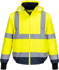 Picture of Prime Mover Workwear-MJ464-Hi-Vis Essential 2-in-1 Bomber Jacket with tape