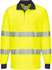 Picture of Prime Mover Workwear-T186-PW3 Hi-Vis Polo Shirt Long Sleeve