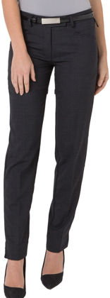 Picture of LSJ Collections Ladies Keyloop Ladies Low Rise Pant - Wool Tech (174K-WT)