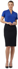 Picture of NNT Uniforms-CAT2NF-BLK-Panel Pencil Skirt