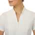 Picture of NNT Uniforms-CATU68-WHT-Zip Front Tunic