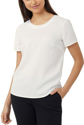 Picture of NNT Uniforms-CATU2N-WHT-Short Sleeve Shell Top