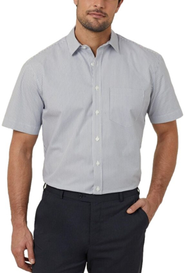 Picture of NNT Uniforms-CATJDK-GWS-Avignon Stripe Short Sleeve Shirt