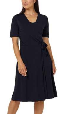 Picture of NNT Uniforms-CAT699-NDP-Matt Jersey Wrap Dress