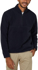 Picture of NNT Uniforms-CATBE9-NAV-Polar Fleece Zip Neck Pullover