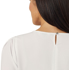 Picture of NNT Uniforms-CATUPM-WHT-French Georgette 3/4 Sleeve Top