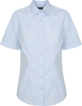 Picture of Gloweave-1520WS-Women's Premium Poplin Short Sleeve Shirt - Nicholson