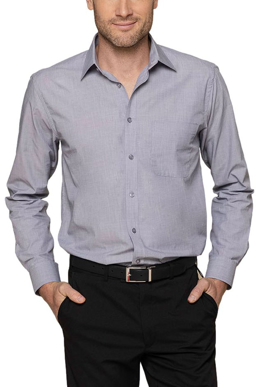 Picture of Gloweave-1253L-Men's End On End Long Sleeve Shirt- Smith